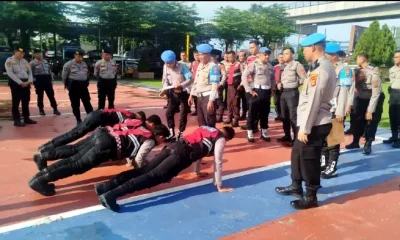 Sie Propam Polrestabes Palembang mengelar razia Penegakan Ketertiban dan Disiplin